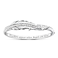 When Angels Are Near Diamond Bracelet