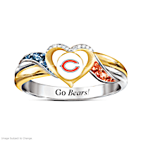 Chicago Bears Pride Ring