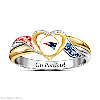 New England Patriots Pride Ring