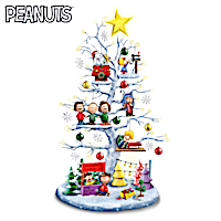 "The Perfect PEANUTS Christmas" Illuminated Tabletop Tree