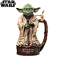 STAR WARS Yoda Jedi Master Heirloom Porcelain Stein