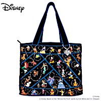 Disney "Relive The Magic" Women's Tote Bag With Disney Charm