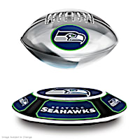 Seattle Seahawks Levitating Football Sculpture