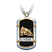 Strength Of The USMC Pendant Necklace