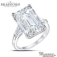 27-Carat Simulated Diamond Perfection Ring