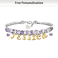 My Daughter, My Love Personalized Bracelet