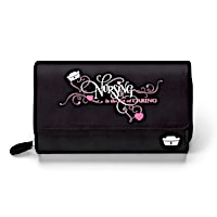 "Nursing Is The Art Of Caring" Women's Tri-Fold Wallet