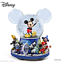 Disney Lilo & Stitch Ohana Means Family Glitter Globe