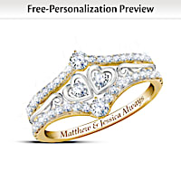 Always Us Personalized Ring
