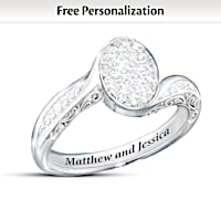 Genuine Diamond Promise Of Forever Personalized Ring