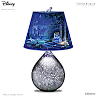Disney Thomas Kinkade Dancing In The Starlight Lamp