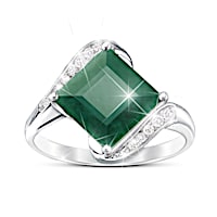 5.5-Carat Emerald Isle Ring