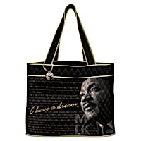 Martin Luther King Jr. Women's Tote Bag With Charm