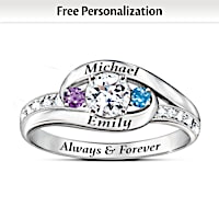 Together As One Personalized Ring