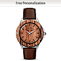 Brew Time Personalized Men's Watch