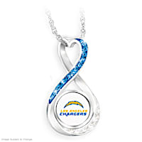 Los Angeles Chargers Forever Pendant Necklace