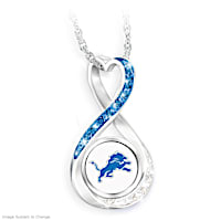 Detroit Lions Forever Pendant Necklace