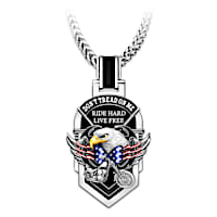 Don't Tread On Me Pendant Necklace