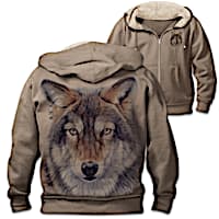 Wild Wolf Men's Hoodie
