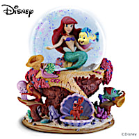 Disney The Little Mermaid Glitter Globe