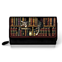 Charles Wysocki "Classic Tails" Women's Trifold Wallet