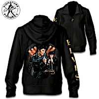 "Elvis '68 Comeback Special" Women's Designer-Style Hoodie