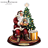Thomas Kinkade The Greatest Gift Of All Sculpture