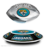 Jacksonville Jaguars Levitating Football Sculpture