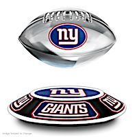 New York Giants Levitating Football Sculpture