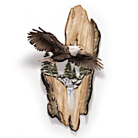 "Vision Of Majesty" Fully Dimensional Eagle Wall Decor