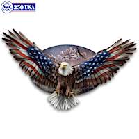 Ted Blaylock "Wings Of Freedom" Patriotic Eagle Wall Decor