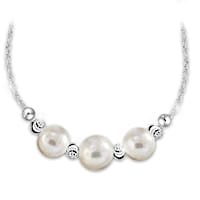 "Generations Of Love" Cultured Freshwater Pearl Necklace