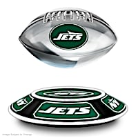 New York Jets Levitating Football Sculpture