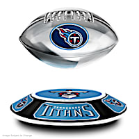Titans Levitating Football Lights Up And Spins