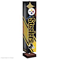 Steelers Levitating Football Floats, Spins And Lights Up  Pittsburgh  steelers football, Pittsburgh steelers gifts, Pittsburgh steelers