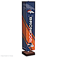 Denver Broncos Four-Sided Floor Lamp