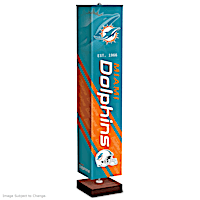 Miami Dolphins Four-Sided Floor Lamp