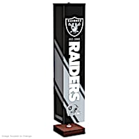 Las Vegas Raiders Floor Lamp