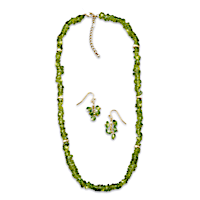 Nature's Splendor Necklace And Earrings Set