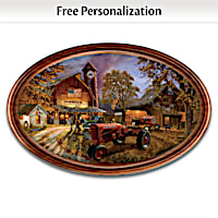 Allis-Chalmers Collector Plate With Your Family Name