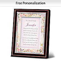 "My Special Friend" Personalized Framed Poem
