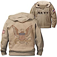 Navy Pride Men's Hoodie
