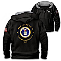 Proud To Serve U.S. Air Force Men's Hoodie