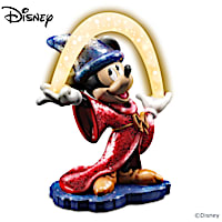 Mosaic Sorcerer’s Apprentice Mickey Mouse With Lighted Arc