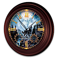 Al Agnew "Majestic Presence" Illuminated Atomic Wall Clock
