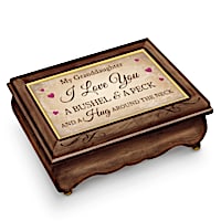 Granddaughter, I Love You A Bushel And A Peck Music Box