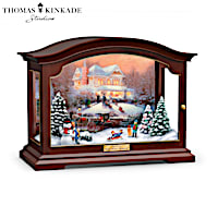 Thomas Kinkade Warm Winter Memories Music Box