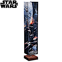 STAR WARS Battle Of The Death Star Four-Sided Art Floor Lamp