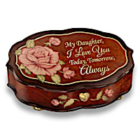 "Love You Always" Swiss-Inspired Music Box For Daughter