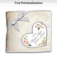 Sister, You Warm My Heart Personalized Blanket